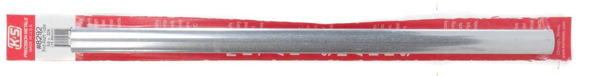 Aluminum Tube - 12" 30cm Long -- 5/8"  15.88mm OD .029"  .74mm Thick Wall
