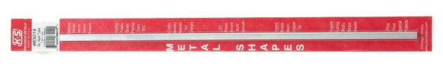 Square Aluminum Tube - 12"  30cm Long -- 7/32"  5.56mm OD .014"  .36mm Thick Wall