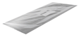 Aluminum Sheet -- 6 x 12"  15.2 x 30cm, .090"  2.28mm Thick