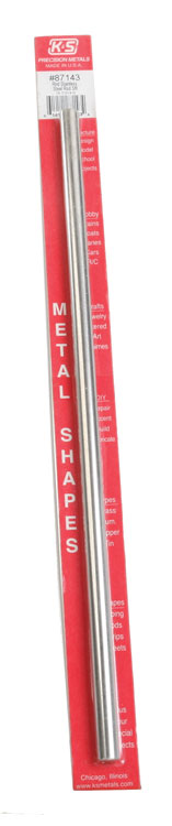 Stainless Steel Rod - 12"  30cm Long -- 3/8"  9.53mm Diameter