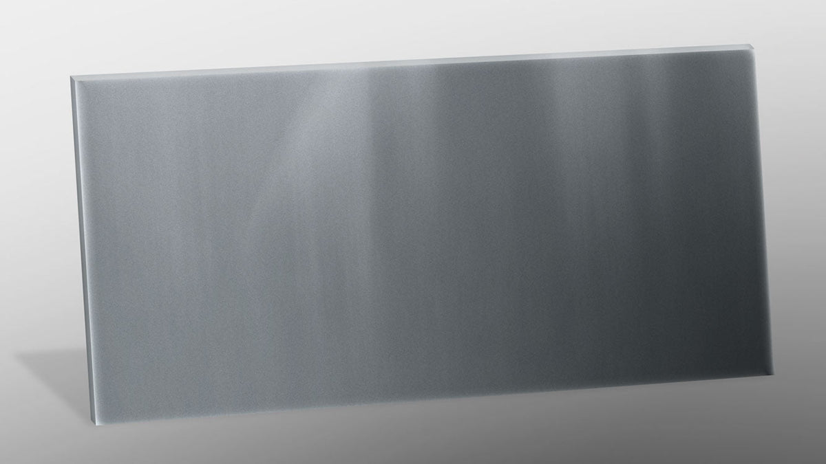 Stainless Steel Sheet -- 6 x 12"  12.7 x 30.5cm, .018"  .46mm Thick