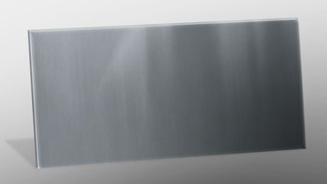 Stainless Steel Sheet -- 6 x 12"  12.7 x 30.5cm, .018"  .46mm Thick