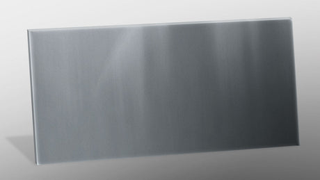 Stainless Steel Sheet -- 6 x 12"  12.7 x 30.5cm, .025"  .64mm Thick