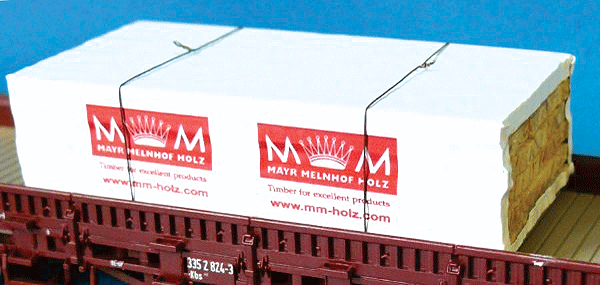 Wrapped Insulated Panel Load - Duha -- M.M. Holz