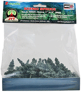 Spruce Trees -- 1 to 2"  2.5 to 5.1cm pkg(55)-1