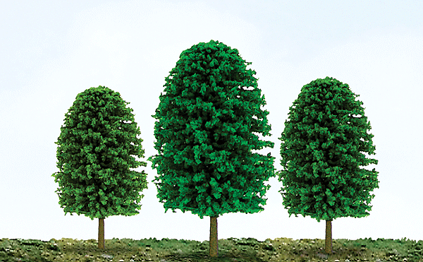 Deciduous Trees -- 3-4"  7.6-10.2cm pkg(24)