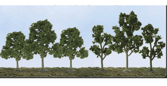 Deciduous Tree Pack -- 2-1/2 to 4-1/2"  6.4 to 11.4cm  pkg(20)