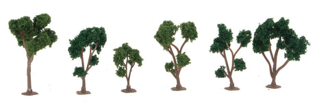 Deciduous Trees - Super Scenic Series -- Green 1-1/2 - 2"  3.8 - 5.1cm pkg(10)