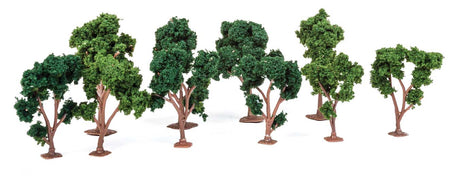 Deciduous Trees - Super Scenic Series -- Green 2 - 3"  5.1 - 7.6cm pkg(10)