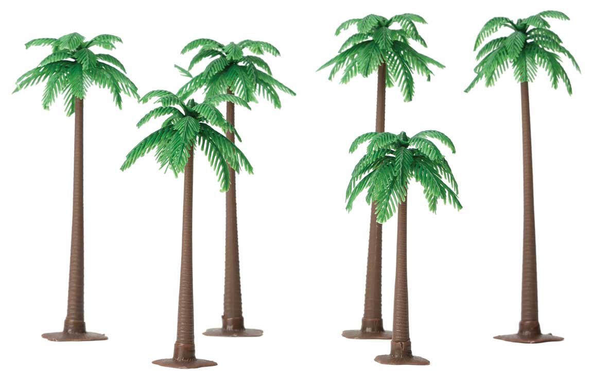 Palm Trees - Super Scenic Series -- 3 to 5"  7.6 to 12.7cm pkg(6)