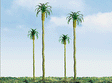 Professional Series Palm Trees -- 2"  5.1cm Tall pkg(6)