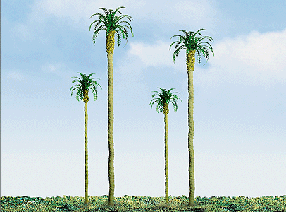 Professional Series Palm Trees -- 2"  5.1cm Tall pkg(6)