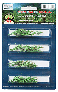Corn Stalks -- 1"  2.5cm Tall pkg(36)