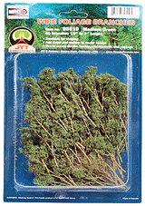 Foliage Branches - 1-1/2 to 3"  3.8 to 7.6cm pkg(60) -- Medium Green-1