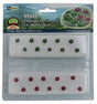 Cabbage & Lettuce -- 1/4"  .6cm Tall pkg(20)