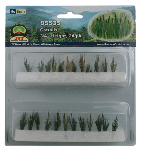Cattails -- 3/4"  1.9cm pkg(24)