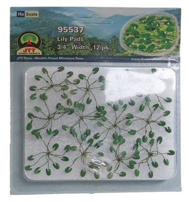 Lily Pads -- 3/4"  1.9cm Wide pkg(12)