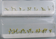 Daisies -- 1/2"  1.3cm Tall pkg(24)