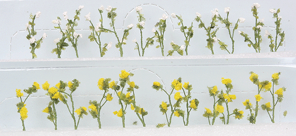 Daisies -- 7/8"  2.2cm Tall pkg(24)