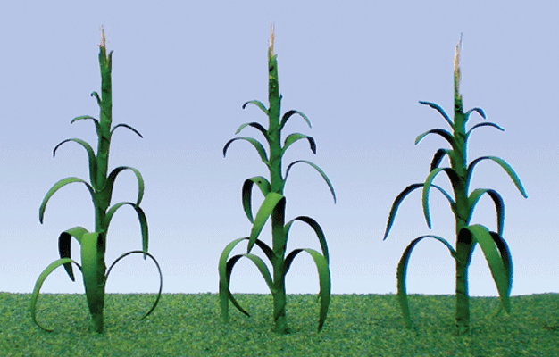 Corn Stalks -- 1"  2.5cm Tall pkg(30)