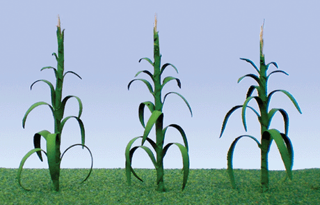 Corn Stalks -- 1"  2.5cm Tall pkg(30)