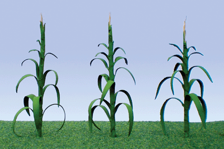 Corn Stalks -- 2"  5cm Tall pkg(28)