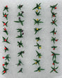 Tulips -- 1" 5cm (Assorted Colors) pkg(36)