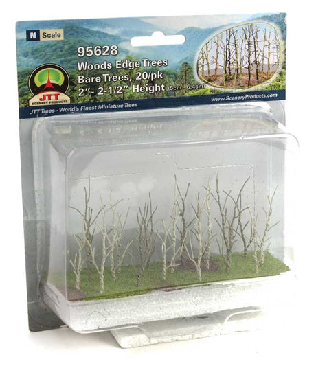Woods Edge Trees -- Bare 2 to 2-1/2" pkg(20)