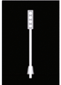 Light Pole -- Style #1 (white) pkg(8)