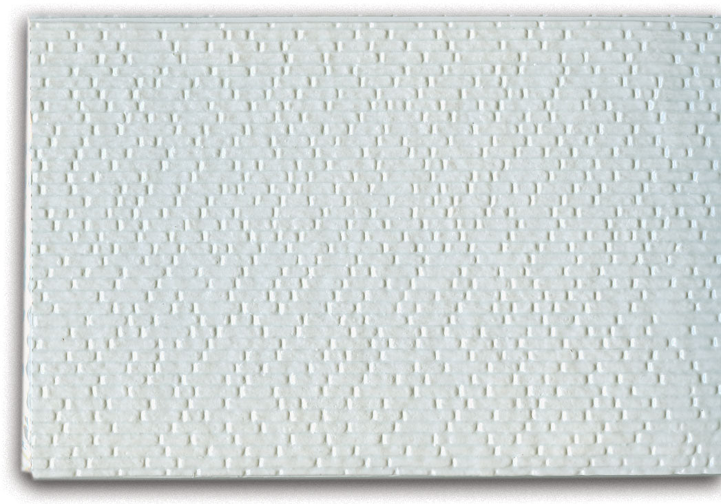 Patterned Plastic Sheet 2-Pack -- Dressed Stone 7-1/2  x 12"  19.1 x 30.5cm
