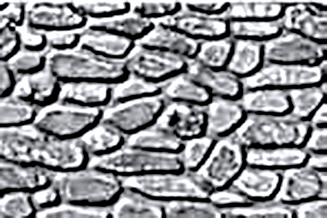 Patterned Plastic Sheet 2-Pack -- Field Stone 7-1/2  x 12"  19.1 x 30.5cm