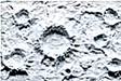 Patterned Plastic Sheet 2-Pack -- Large Moon & War/Bomb Craters 7-1/2  x 12"  19.1 x 30.5cm