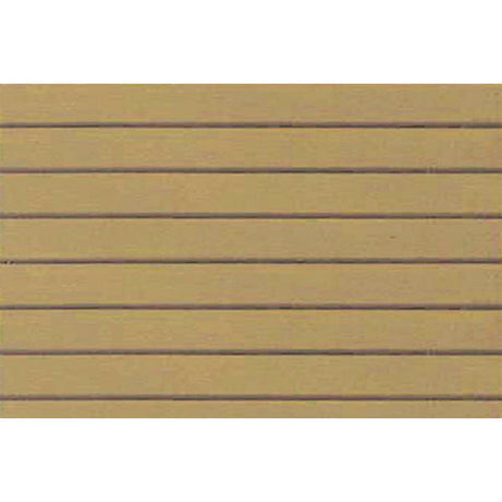 Patterned Plastic Sheet 2-Pack -- Clapboard Siding 7-1/2  x 12"  19.1 x 30.5cm