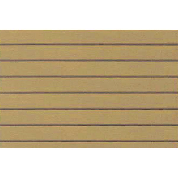 Patterned Plastic Sheet 2-Pack -- Clapboard Siding 7-1/2  x 12"  19.1 x 30.5cm