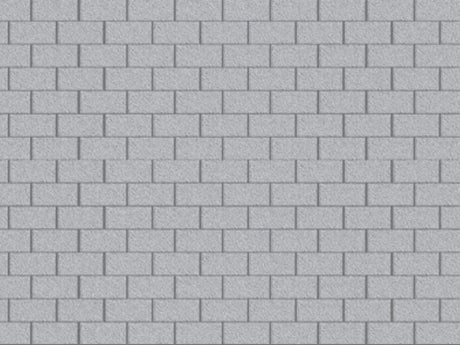 Patterned Plastic Sheet 2-Pack -- Concrete Block 7-1/2  x 12"  19.1 x 30.5cm