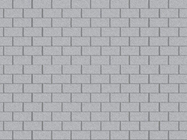 Patterned Plastic Sheet 2-Pack -- Concrete Block 7-1/2  x 12"  19.1 x 30.5cm