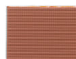 Patterned Plastic Sheet 2-Pack -- Clay Tile Roof 7-1/2  x 12"  19.1 x 30.5cm