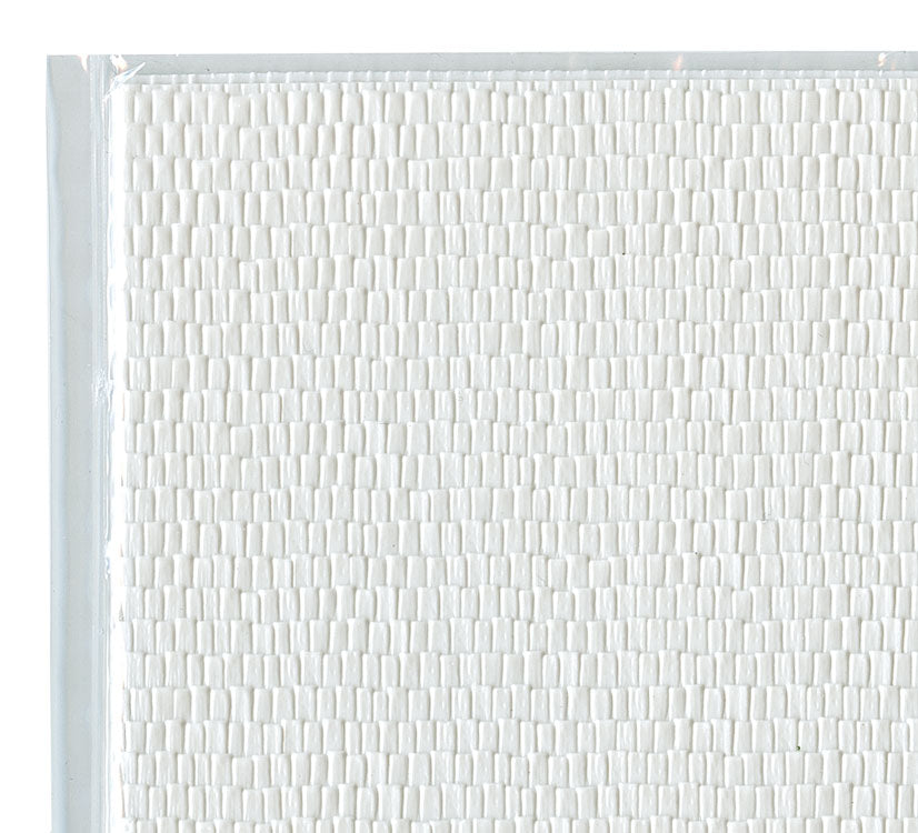 Patterned Plastic Sheet pkg(2) -- Wood Shingle Roof - 7-1/2 x 12"  19.1 x 30.5cm