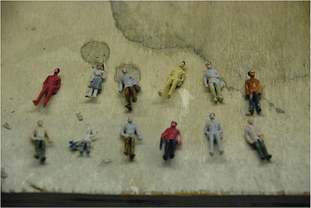 Hand-Painted Figures pkg(6) -- Standing People
