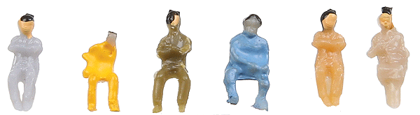 Seated People -- pkg(6)