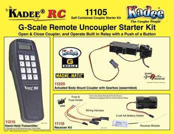 Self Contained Coupler Starter Kit - Kadee(R) RC Remote Uncoupling System-2
