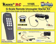 Self Contained Coupler Starter Kit - Kadee(R) RC Remote Uncoupling System-1