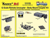 Body Mount Coupler Kit - Kadee(R) RC Remote Uncoupling System-1