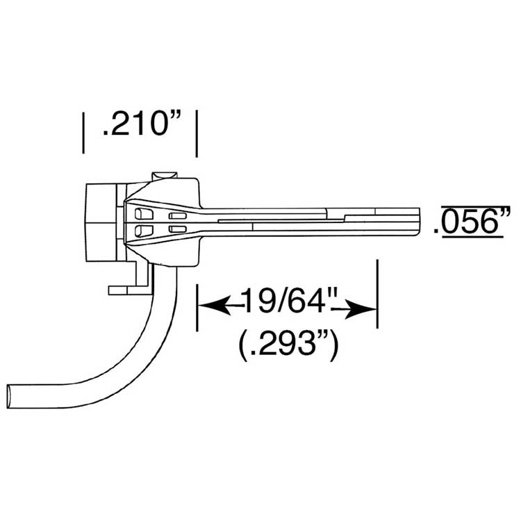 SBE Bottom Shelf Whisker(R) Metal Couplers with Gearboxes -- Medium 9/32" Centerset Shank 2 Pairs-4