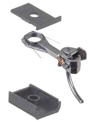 #141 Whisker(R) Self-Centering Metal Knuckle Couplers - Kit - Magne-Matic(R) -- Long 25/64" Underset Shank w/#242 Draft Gear Boxes  2 Pair-1