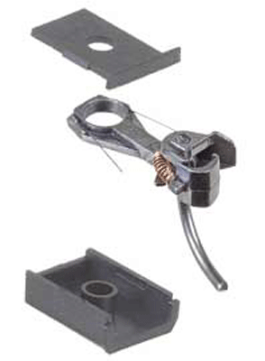 #147 Whisker(R) Self-Centering Metal Knuckle Couplers - Kit - Magne-Matic(R) -- Medium 9/32" Underset Shank with #242 Draft Gear Boxes - 2 Pair-1