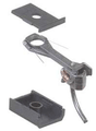 #149 Whisker(R) Self-Centering Metal Knuckle Couplers - Kit - Magne-Matic(R) -- Long 25/64" Overset Shank with #242 Draft Gear Boxes - 2 Pair-1