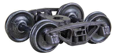 A.S.F.(R) Ride Control(R) 50-Ton Self-Centering HGC Trucks -- Code 88 (.088") 33" Smooth-Back RP-25 Wheels 1 Pair-2