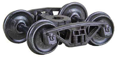Bettendorf 50-Ton Self-Centering HGC Trucks -- Code 88 (.088") 33" Smooth-Back RP-25 Wheels 1 Pair-2