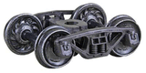 Bettendorf 50-Ton Self-Centering HGC Trucks -- Code 88 (.088") 33" Ribbed-Back RP-25 Wheels 1 Pair-1